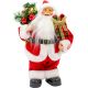 13. Dekorativer tanzender und singender Weihnachtsmann 28 cm MICA