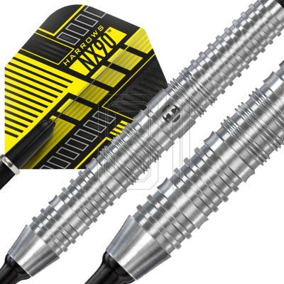 17. Harrows NX-90 Parallel 90 % Steeltip-Darts