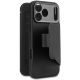 2. Decoded Textured Silicone Detachable Wallet – Schutzhülle für iPhone 17 Pro, kompatibel mit MagSafe (Phantom Black)