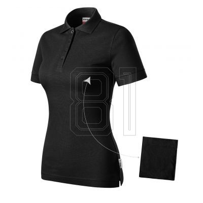 2. Malfini Resist Heavy Poloshirt W MLI-R21LB Schwarz 01