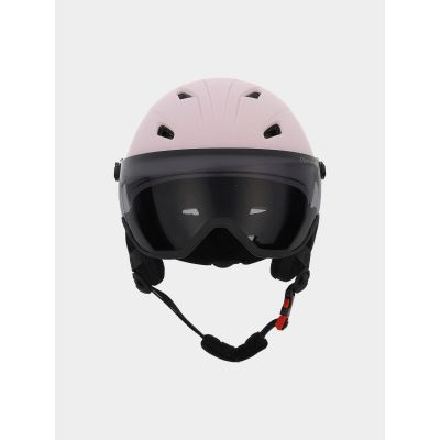 6. Unisex-Skihelm mit Skibrille 4F 4FWAW24AHELU091-56S