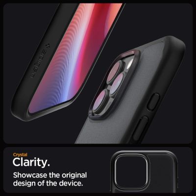 9. Spigen Ultra Hybrid-Hülle für iPhone 16 Pro – Schwarz