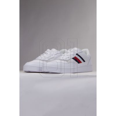 12. Tommy Hilfiger Court Cupsole Retro Lth Stripes M FM0FM04828YBS Schuhe