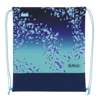 11. Herlitz SoftLight Plus Greenline Blue Ice Schulrucksack-Set Mädchen Polyester Blau, Marineblau (Marineblau)