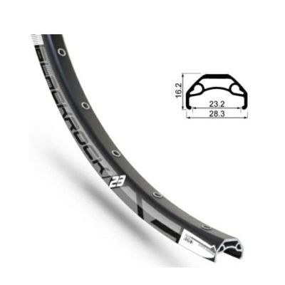 Felge RODI BLACKROCK 29'' 622x23 schwarz 32 Löcher