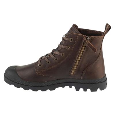 2. Palladium Pampa Zip Lth Ess 76888-248-M Braun 41