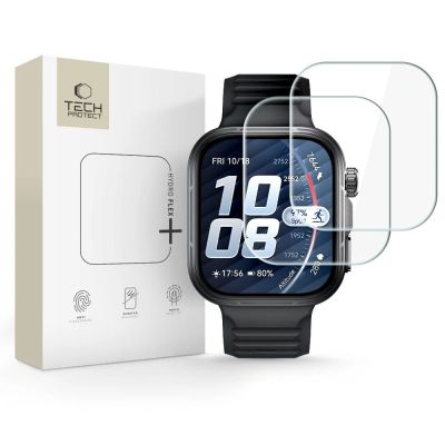 Tech-Protect Hydro flex+ 2er-Pack Hydrogelfolie für Huawei Watch Fit 5 Pro