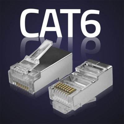 3. QOLTEC RJ45 Modulstecker | CAT6 | FTP | 100 Stück