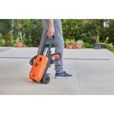 10. Black & Decker BEPW1300L-QS Kompakt-Hochdruckreiniger, elektrisch, 312 l/h, Orange