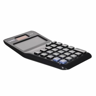 3. Casio MS-8F Bürorechner, 8-stellig, 103 x 147 x 28,8 mm, schwarz