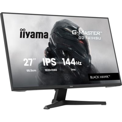 4. IIYAMA LED IPS Monitor 27" G2741HSU-B1 Black Hawk 144Hz