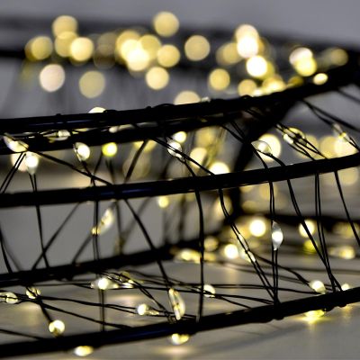 4. DEKORATIVER LED-RING 720 LEDS 50 CM SCHWARZ