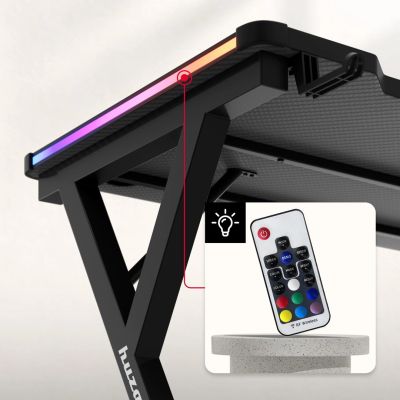 7. Huzaro Hero 2.3 RGB Schreibtisch