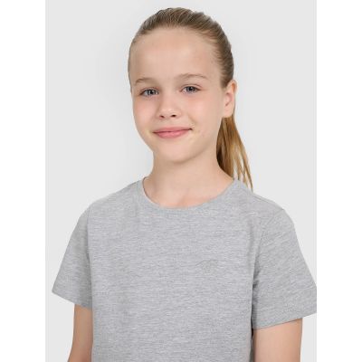 4. Einfarbiges T-Shirt für Mädchen 4F 4FJWMM00TTSHF2332-25M