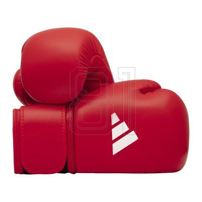 6. IBA-zugelassene adidas Turnier-Boxhandschuhe rot