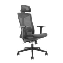 Premium-ergonomischer Bürostuhl mit hoher Rückenlehne Ergo Office, max. 150 kg, ER-414