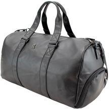 PREMIUM PU-TASCHE SCHWARZ SEMI LINE