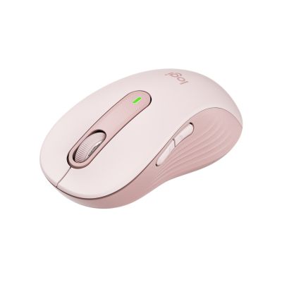 6. Logitech Signature M650 L Kabellose Maus ROSE