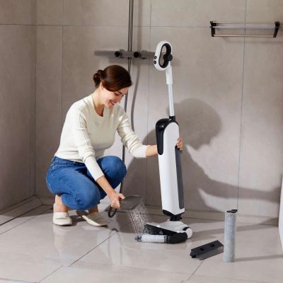 14. UWANT D100 17000Pa Standstaubsauger mit Wischfunktion und Ladestation - Weiß