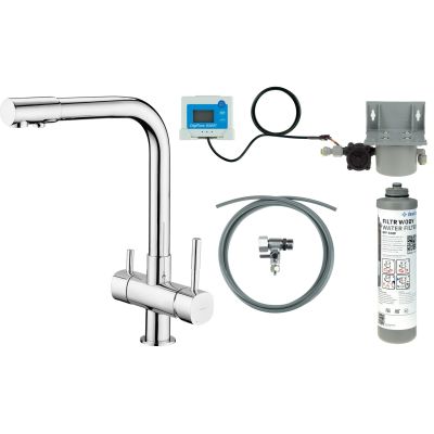 Küchenarmatur mit Wasserfilterset