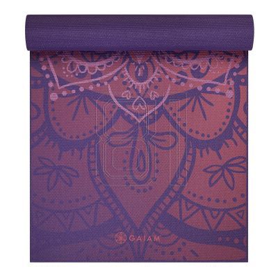 4. Gaiam Premium Athenian Rose Yogamatte 6 mm 63958