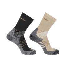 SALOMON X ULTRA ACCESS CREW 2er-Pack R+L BLEACHED SAND-BLACK LC2256800