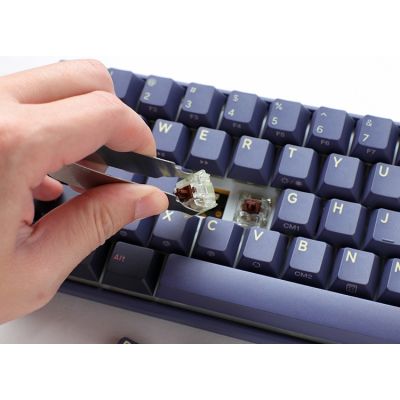 7. Ducky One 3 SF Gaming-Tastatur USB QWERTY Englisch Blau