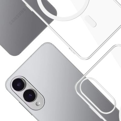10. 3mk Clear MagCase für Samsung Galaxy S25 Edge – transparent