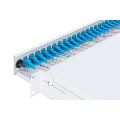 32. Digitus Glasfaserpanel, mit Zubehör, LC, OS2