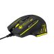 2. Wozinsky WMGK-1181W Kabelgebundene optische Gaming-Maus mit 7200 DPI und Hintergrundbeleuchtung – Schwarz und Gelb