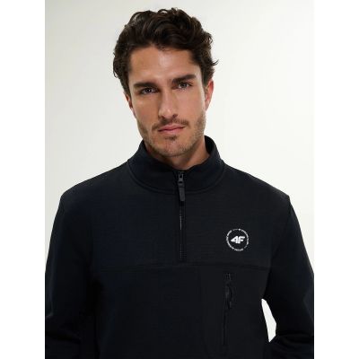 3. Lässiges Herren-Sweatshirt ohne Kapuze 4F 4FRSS26TSWSM2925-20S