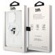 8. Karl Lagerfeld Karl&Choupette Glitter MagSafe Hülle für iPhone 15 Pro – transparent