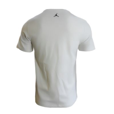 5. Herren Air Jordan MVP Jumpman Crew T-Shirt Weiß - FZ1919-100