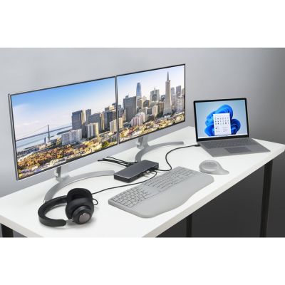 24. Kensington SD5760T – Dockingstation – USB-C / USB 4.0 / Thunderbolt 3 / Thunderbolt 4 – 2 x HDMI, Thunderbolt – Gigabit-Ethernet