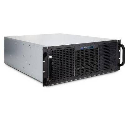 Inter-Tech 4U 40255 Rack Schwarz, Grau