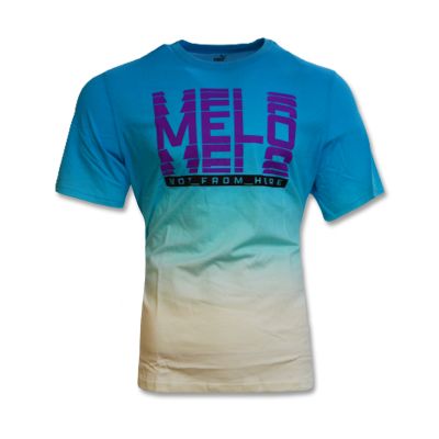 PUMA Melo Fade T-Shirt Blue Atoll Trainingsshirt - 535116-1