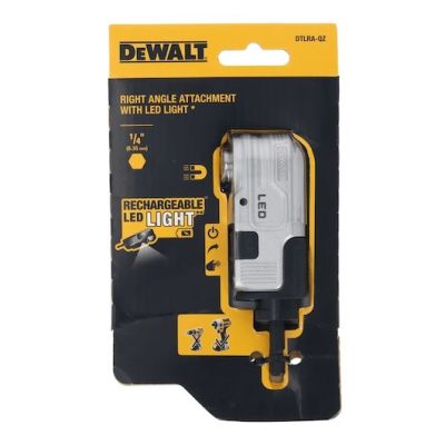 12. DEWALT HEX Winkelaufsatz mit LED-Licht