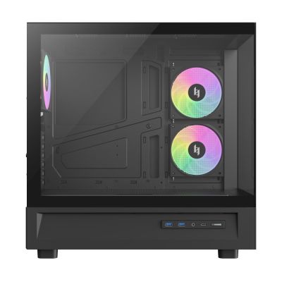 10. GameMax NEX C51 BK Computersicherheit & Halterungen Schwarz