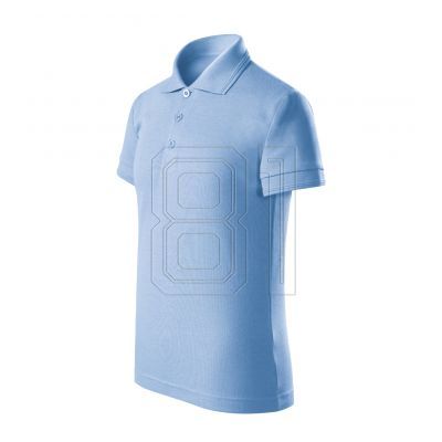 2. Malfini Pique Polo Free Jr MLI-F2215 blaues Poloshirt