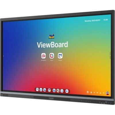 13. Viewsonic IFP5551 Display Interaktives Whiteboard 139,7 cm (55") 3840 x 2160 px Touchscreen Schwarz