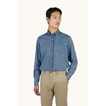 Paul&Shark Herren-Jeanshemd, Hellblau, Marineblau, 99313030-J01