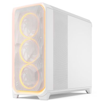 5. Fractal Design Meshify 3 XL Ambience Pro RGB Clear Tint White ATX-Gehäuse