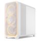 5. Fractal Design Meshify 3 XL Ambience Pro RGB Clear Tint White ATX-Gehäuse