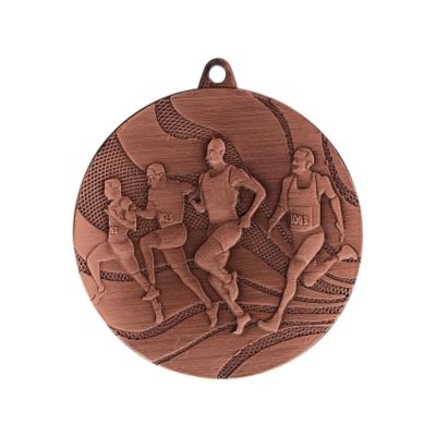 6. Bronzemedaille – Laufen – Stahlmedaille