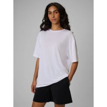 Damen-T-Shirt, locker geschnitten, einfarbig, Größe 4F 4FRSS26TTSHF4262-10S