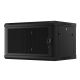9. Lanberg WF01-6406-23B 6U Rack-Wandschrank Schwarz