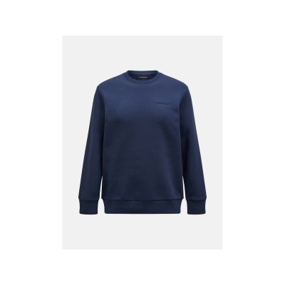 Peak Performance M Original Small Logo Cre Sweatshirt blau