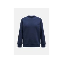 Peak Performance M Original Small Logo Cre Sweatshirt blau