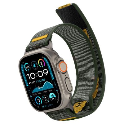 11. Spigen Athlex Air Strap für Apple Watch 44 / 45 / 46 / 49 mm - Grün
