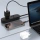 3. Dudao A28PEU PD 45W GaN 2xUSB Wandladegerät - Schwarz